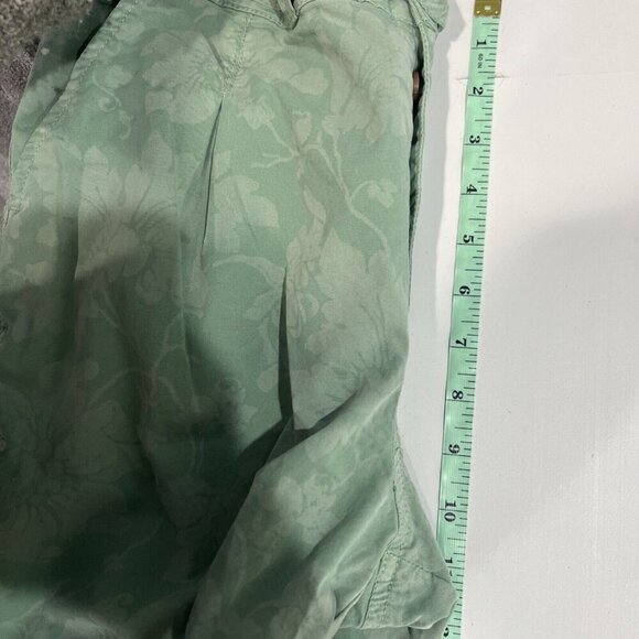 Sundance Bastille Womens Floral Print Cargo Pants Button Fly Trouser Size 4 Boho - Picture 5 of 6